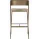 Keanu 38 inch Antique Gold Barstool